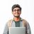 An indian student isolated on a white background _ Premium AI-generated image